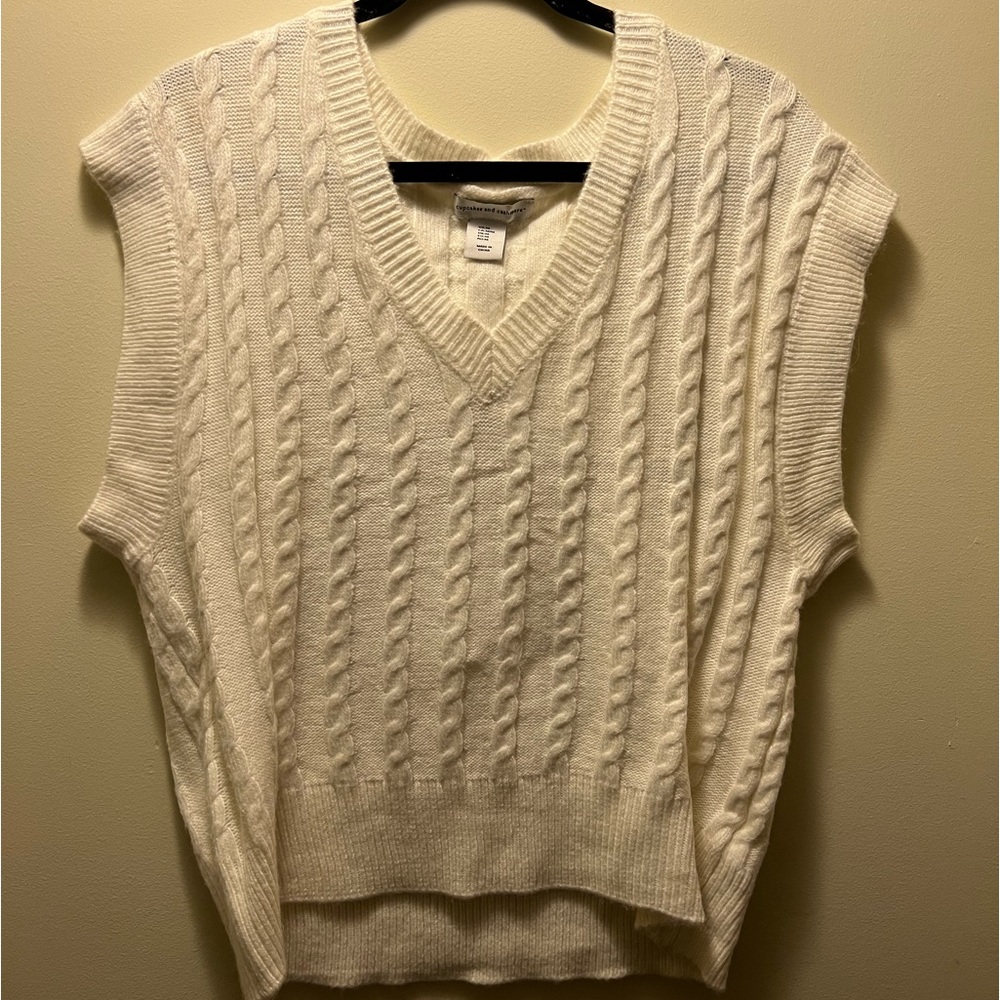 Cupcakes&Cashmere Sweater Vest